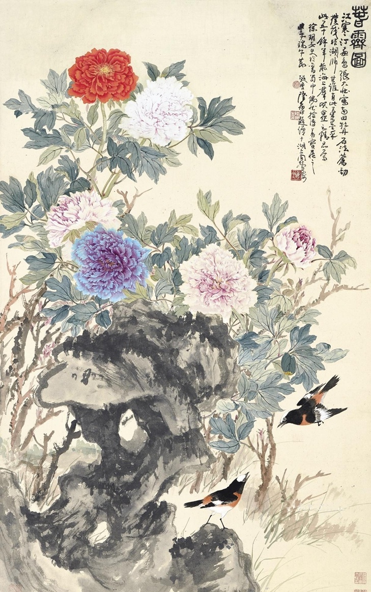 域鉴古玩】张大壮花鸟画：“现代四大花鸟画家”之一