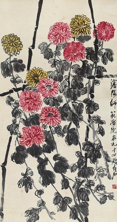  怎么畫國(guó)畫菊花 這些事項(xiàng)要注意