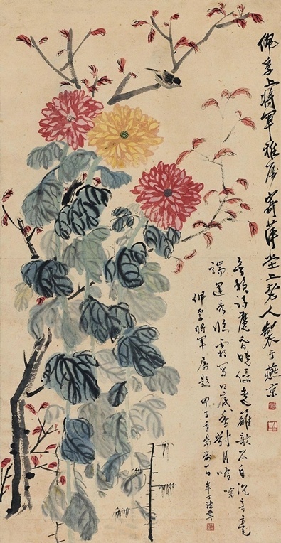  怎么畫國(guó)畫菊花 這些事項(xiàng)要注意