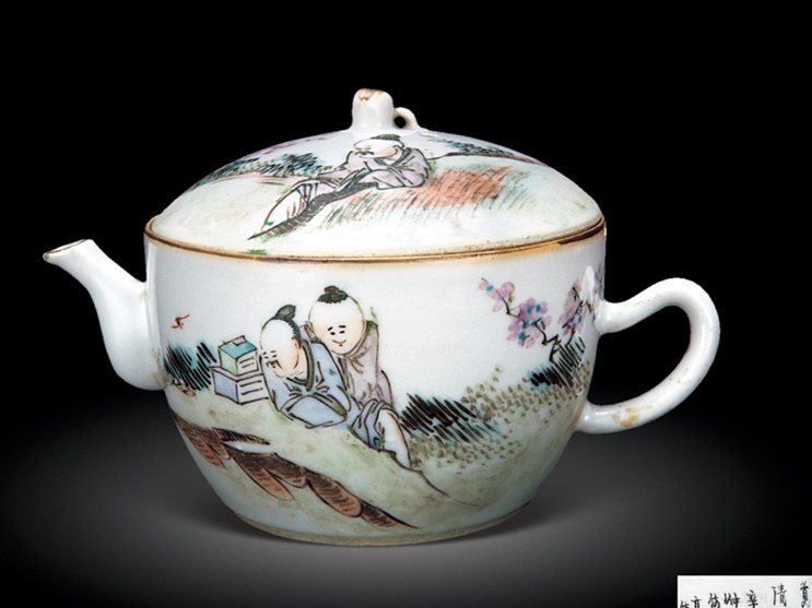 域鉴古玩】高心田作瓷器