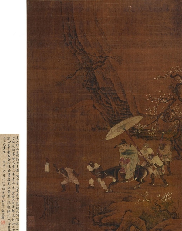 宋代李嵩繪畫(huà)作品欣賞