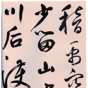 元代大書(shū)法家鮮于樞真行草書(shū)法欣賞