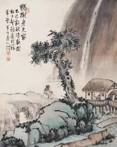 域鉴古玩】画痴陈半丁国画作品欣赏