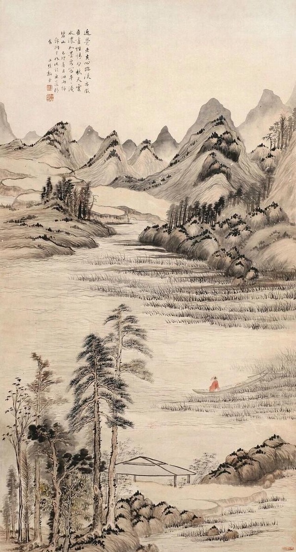 黎簡(jiǎn)山水畫