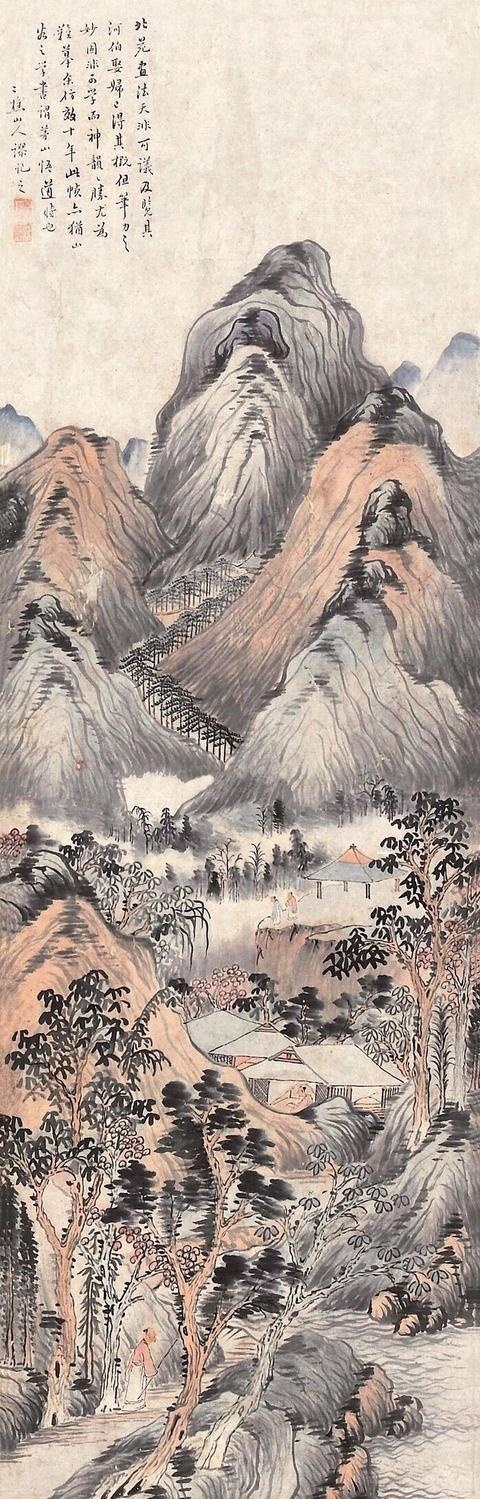 黎簡(jiǎn)山水畫