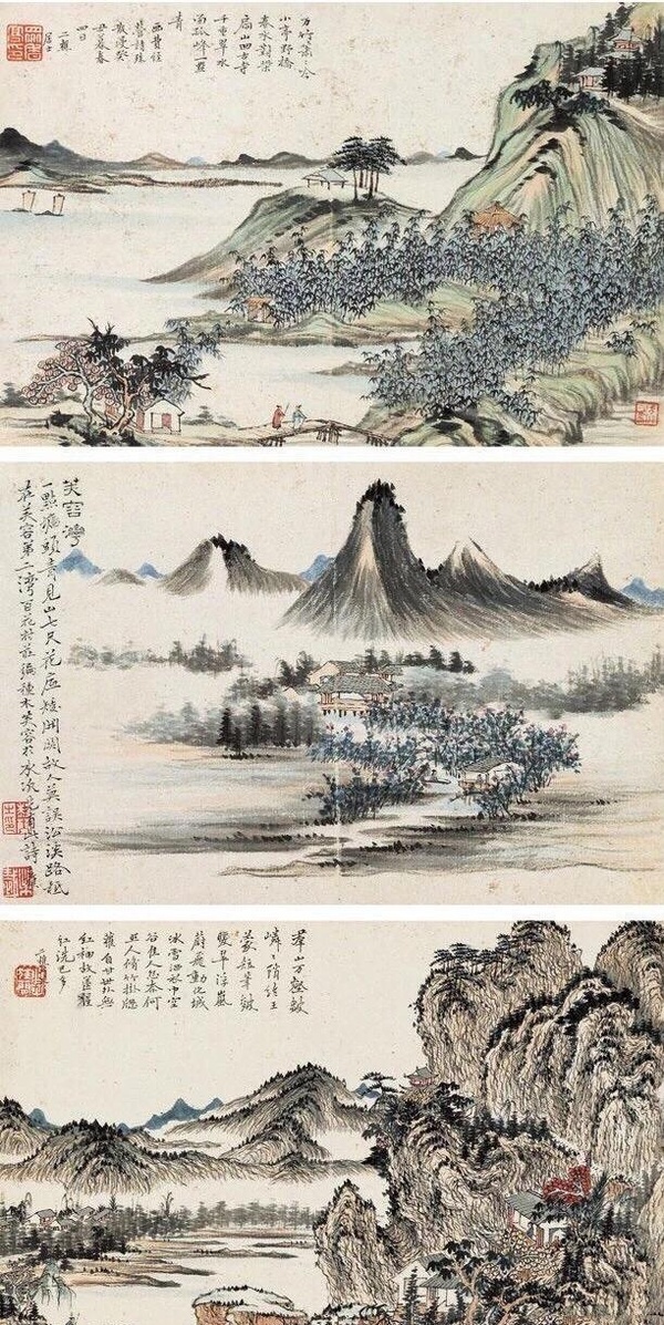 黎簡山水畫