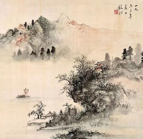 大家 | 吳鏡汀國(guó)畫(huà)的“笨功夫”（高清作品50幅）