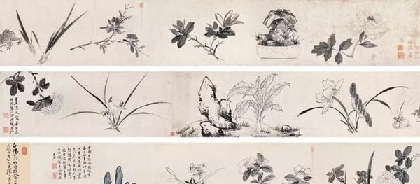 明代畫家｜孫克弘達摩、花鳥作品賞析