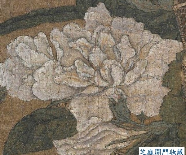 宋 李嵩 花籃圖