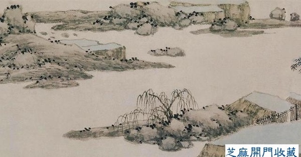 沈周(明代)青園圖卷欣賞