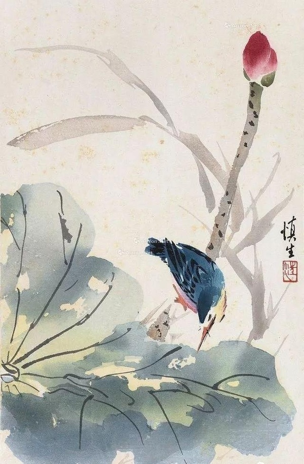 他畫(huà)的花鳥(niǎo)畫(huà)連張大千也甘拜下風(fēng)——小寫(xiě)意花鳥(niǎo)畫(huà)大師汪慎生