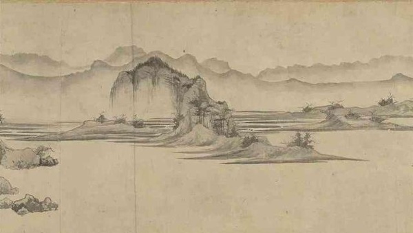 元趙孟頫《重江疊嶂圖》臺北故宮博物院藏
