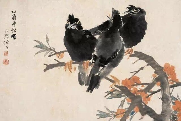 清末著名畫家任伯年花鳥畫欣賞!