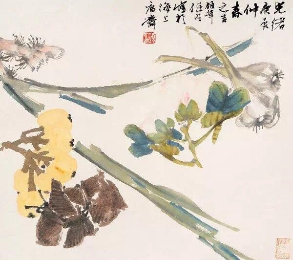 清末著名畫家任伯年花鳥畫欣賞!