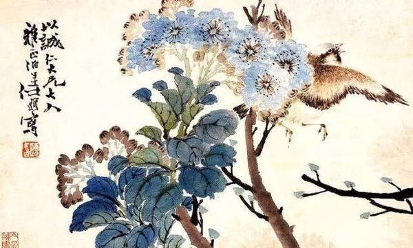 清末著名畫家任伯年花鳥畫欣賞!