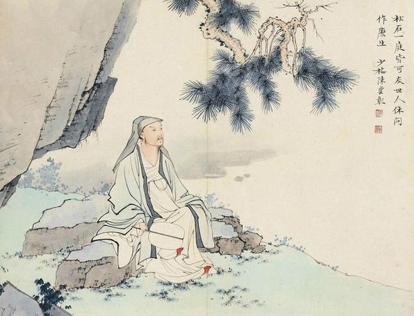一代國畫巨擘陳少梅人物畫!