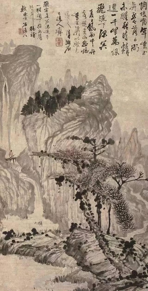 石濤山水36幅,百看不厭!