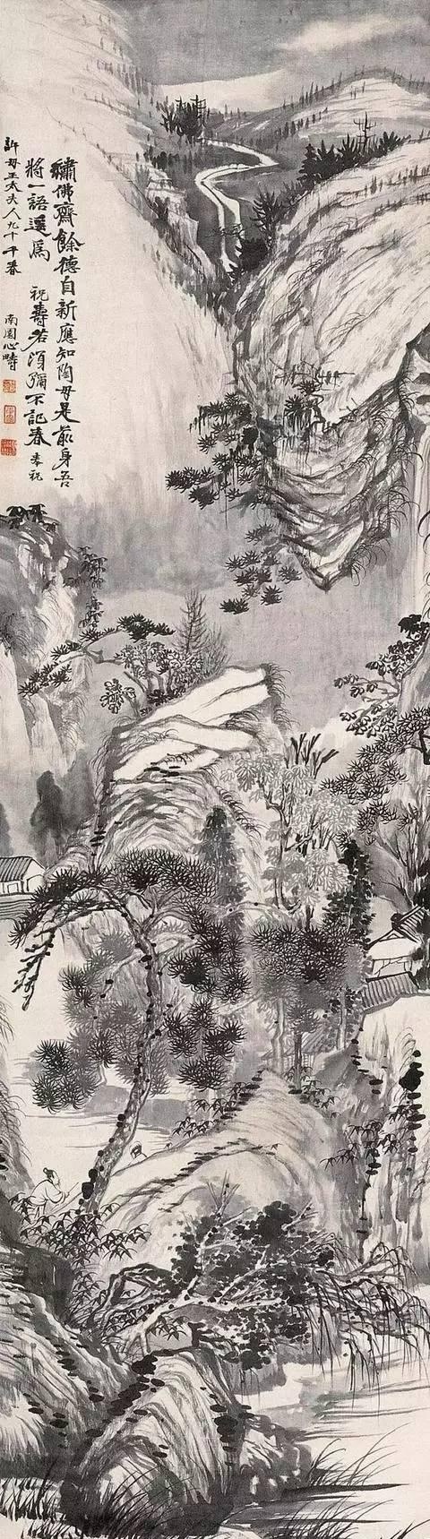 石濤山水36幅,百看不厭!