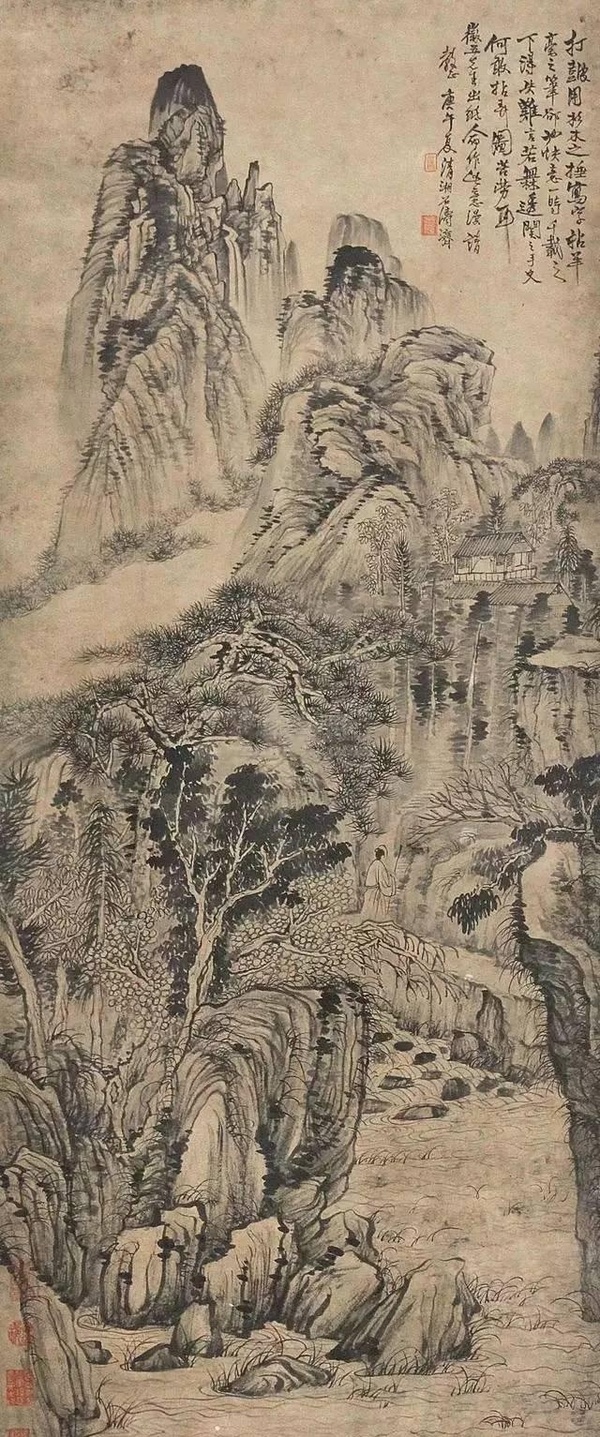 石濤山水36幅,百看不厭!