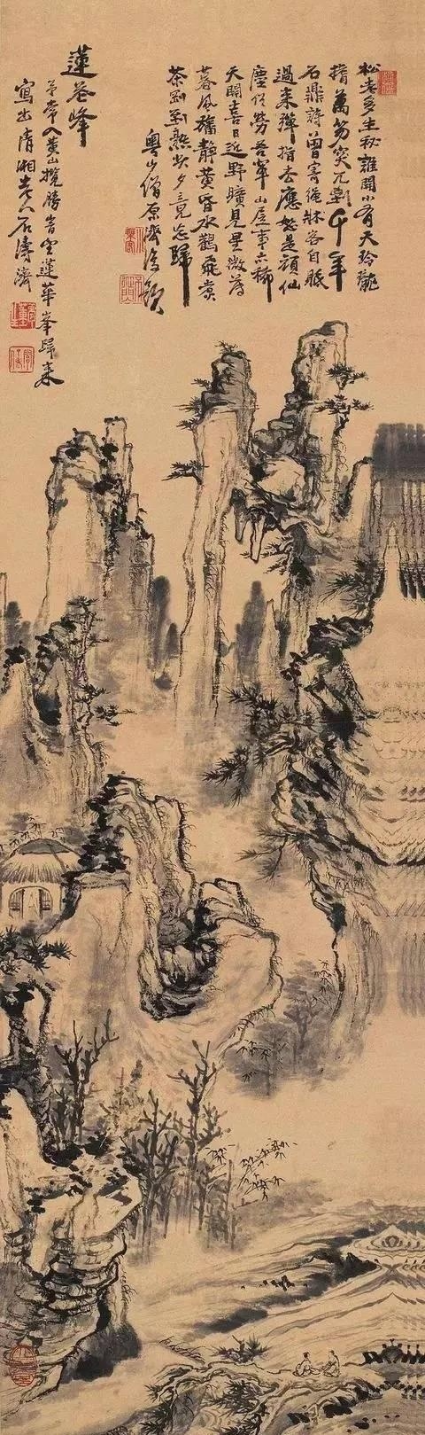 石濤山水36幅,百看不厭!
