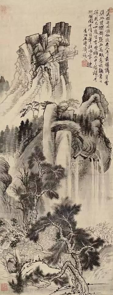 石濤山水36幅,百看不厭!