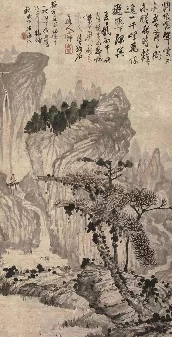 石濤山水36幅,百看不厭!